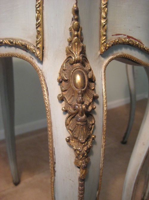 PAIR LOUIS XV STYLE JARDINIERE TABLES - ADDITIONAL PHOTO 10