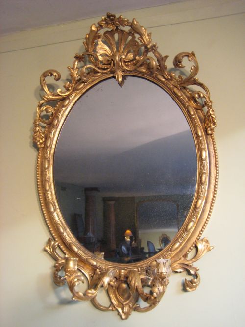 19TH CENTURY GILT GIRANDOLE - ADDITIONAL PHOTO 6