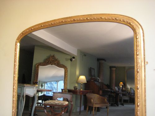 GILT ARCH TOP OVERMANTLE - ADDITIONAL PHOTO 1