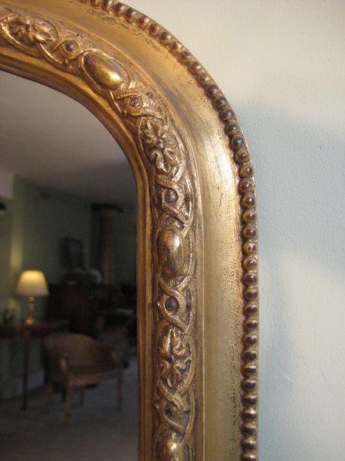 GILT ARCH TOP OVERMANTLE - ADDITIONAL PHOTO 2