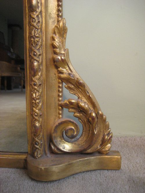 GILT ARCH TOP OVERMANTLE - ADDITIONAL PHOTO 3