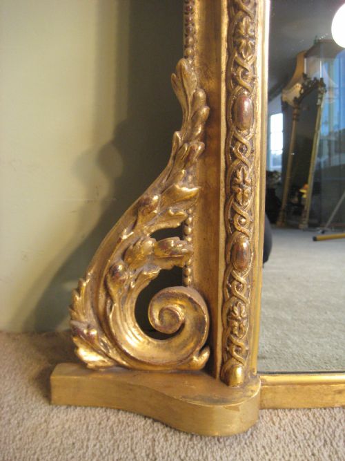 GILT ARCH TOP OVERMANTLE - ADDITIONAL PHOTO 4