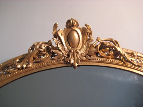 19TH CENTURY GILT 'NOSOTTI' OVERMANTEL - ADDITIONAL PHOTO 3