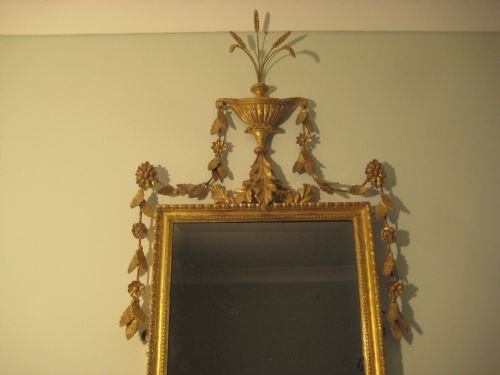 GEORGIAN GILTWOOD MIRROR - ADDITIONAL PHOTO 1