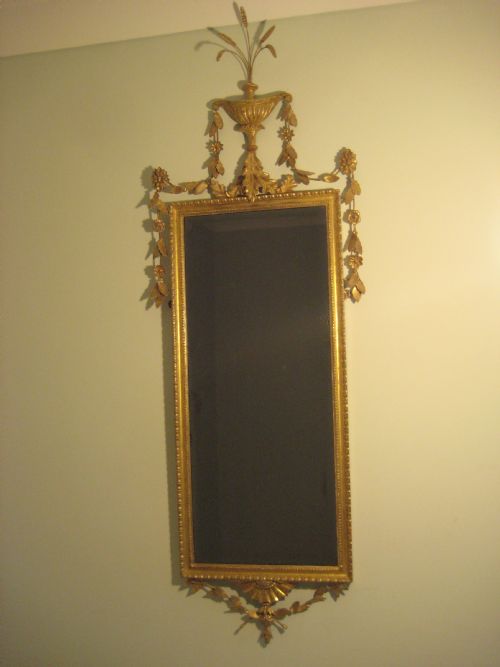GEORGIAN GILTWOOD MIRROR - ADDITIONAL PHOTO 5