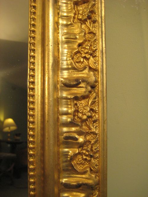 FRENCH GILT MIRROR - ADDITIONAL PHOTO 5