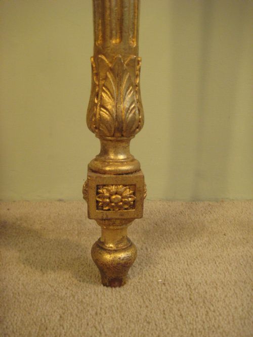 GILT CONSOLE TABLE - ADDITIONAL PHOTO 5