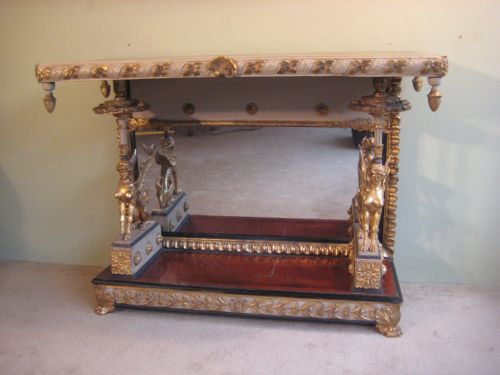 NEOCLASSICAL CONSOLE TABLE - ADDITIONAL PHOTO 1