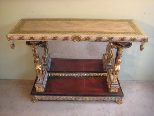 NEOCLASSICAL CONSOLE TABLE - ADDITIONAL PHOTO 2