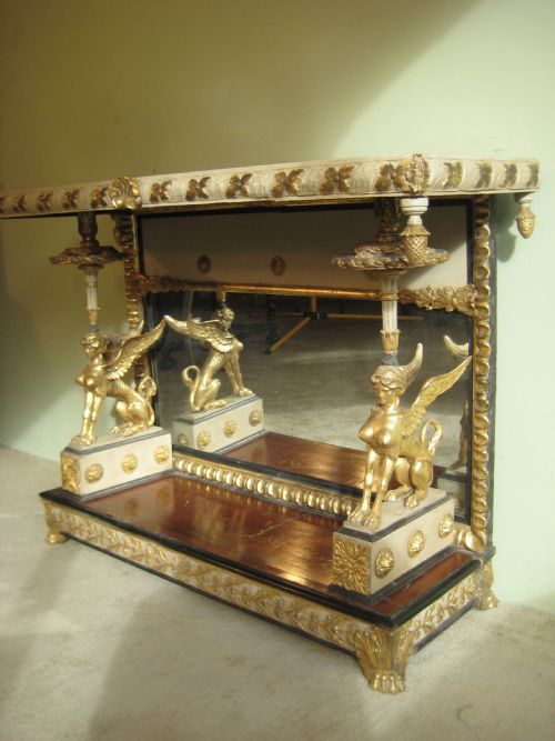 NEOCLASSICAL CONSOLE TABLE - ADDITIONAL PHOTO 3