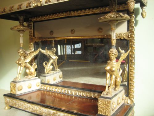 NEOCLASSICAL CONSOLE TABLE - ADDITIONAL PHOTO 4