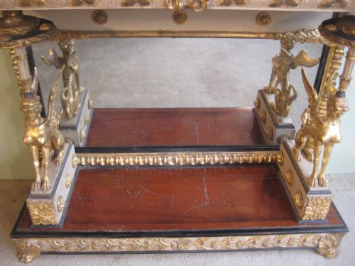 NEOCLASSICAL CONSOLE TABLE - ADDITIONAL PHOTO 7