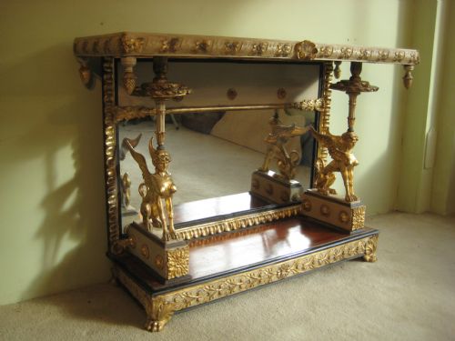 NEOCLASSICAL CONSOLE TABLE - ADDITIONAL PHOTO 12