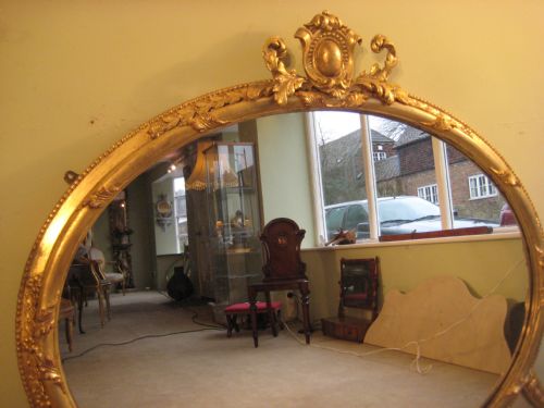 GILT OVERMANTEL - ADDITIONAL PHOTO 1