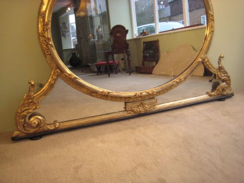 GILT OVERMANTEL - ADDITIONAL PHOTO 2
