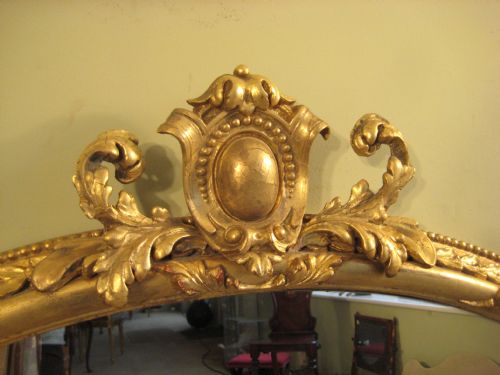 GILT OVERMANTEL - ADDITIONAL PHOTO 4