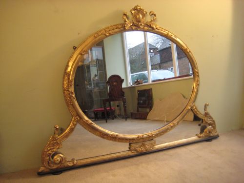 GILT OVERMANTEL - ADDITIONAL PHOTO 7