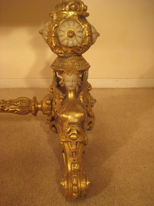 19TH CENTURY GILT CENTRE TABLE - ADDITIONAL PHOTO 7