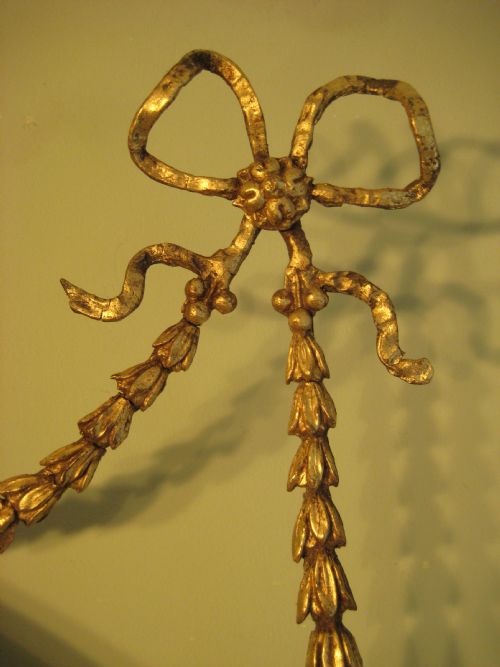 GILT ADAMS STYLE MIRROR - ADDITIONAL PHOTO 2