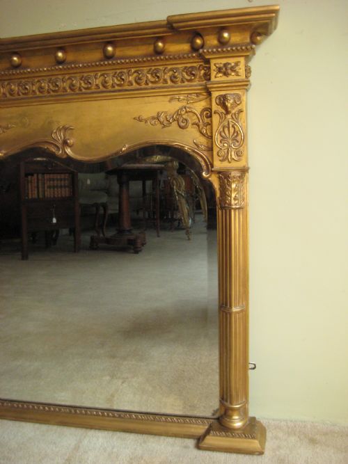 ENGLISH GILT OVERMANTLE - ADDITIONAL PHOTO 2