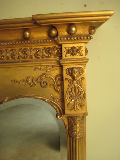 ENGLISH GILT OVERMANTLE - ADDITIONAL PHOTO 4