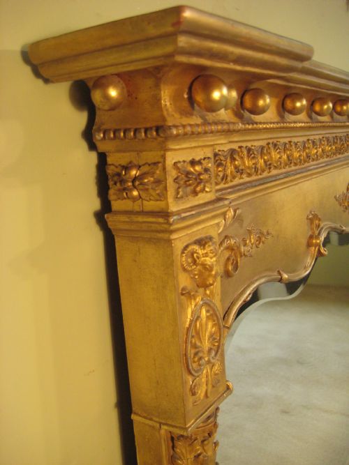 ENGLISH GILT OVERMANTLE - ADDITIONAL PHOTO 5