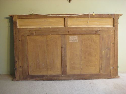 ENGLISH GILT OVERMANTLE - ADDITIONAL PHOTO 6