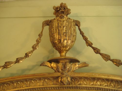 GILT ADAMS STYLE MIRROR - ADDITIONAL PHOTO 1