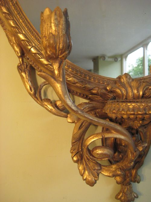 PAIR GILT GIRANDOLES - ADDITIONAL PHOTO 7