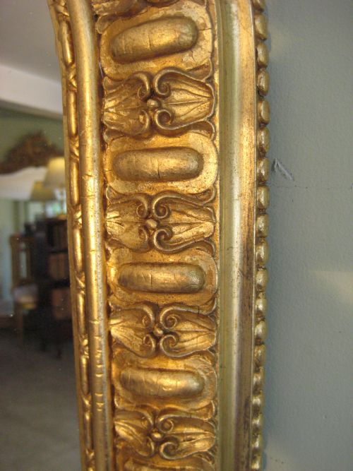 GILT ARCH TOP OVERMANTEL - ADDITIONAL PHOTO 3