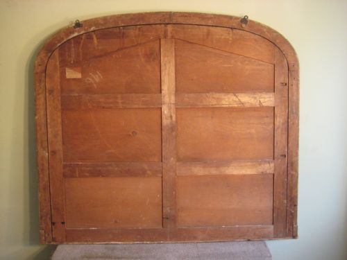 GILT ARCH TOP OVERMANTEL - ADDITIONAL PHOTO 5