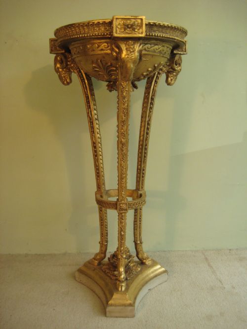 gilt torchere - CATEGORY: ANTIQUE MISCELLANEOUS - DATED 1890