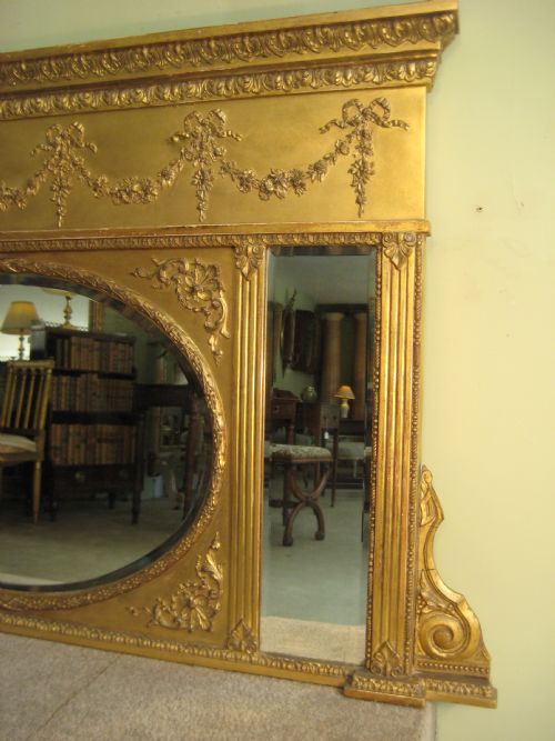 GILT OVERMANTEL - ADDITIONAL PHOTO 2