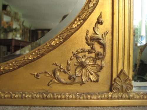 GILT OVERMANTEL - ADDITIONAL PHOTO 4