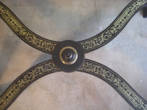 PAIR BOULLE TABLES - ADDITIONAL PHOTO 6