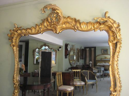 19TH CENTURY GILTWOOD OVERMANTLE - ADDITIONAL PHOTO 1