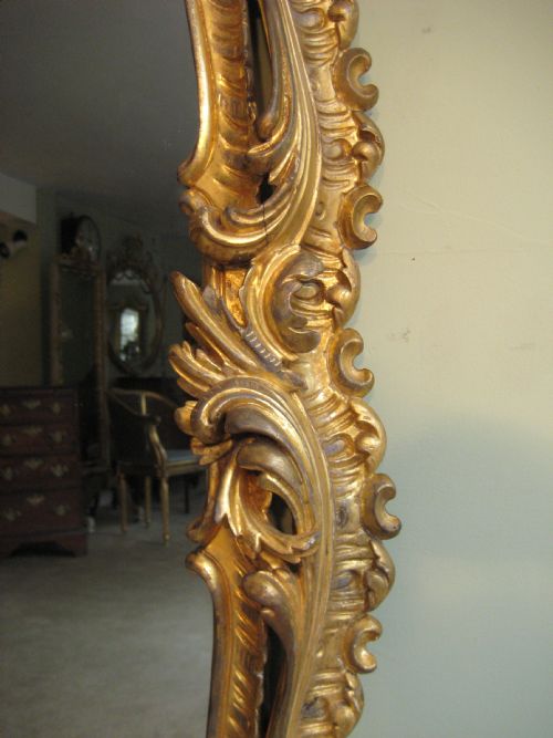 19TH CENTURY GILTWOOD OVERMANTLE - ADDITIONAL PHOTO 6