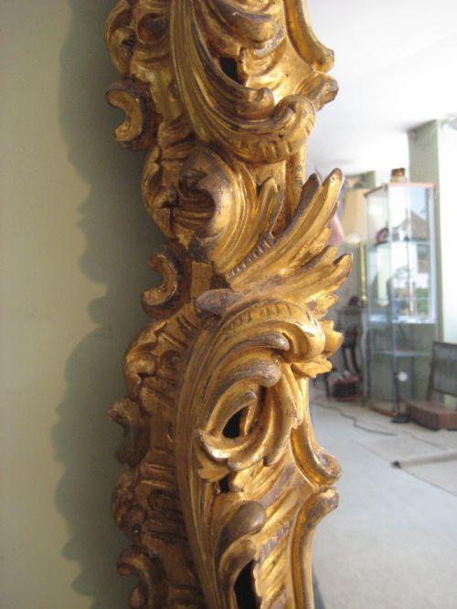 19TH CENTURY GILTWOOD OVERMANTLE - ADDITIONAL PHOTO 7