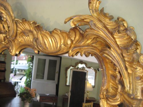 19TH CENTURY GILTWOOD OVERMANTLE - ADDITIONAL PHOTO 8