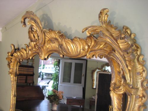 19TH CENTURY GILTWOOD OVERMANTLE - ADDITIONAL PHOTO 10