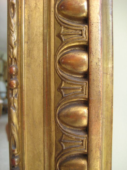 FRENCH GILT LOUIS XVI STYLE MIRROR - ADDITIONAL PHOTO 5