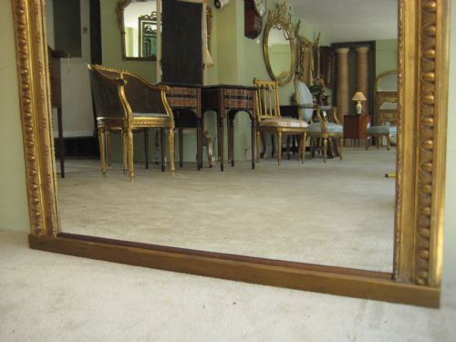 FRENCH GILT LOUIS XVI STYLE MIRROR - ADDITIONAL PHOTO 6