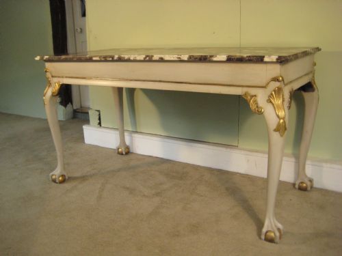 MARBLE TOP CENTRE TABLE - ADDITIONAL PHOTO 6