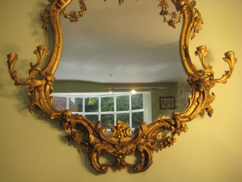 19TH CENTURY ROCOCO STYLE GIRANDOLE - ADDITIONAL PHOTO 2