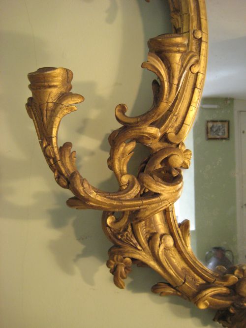 19TH CENTURY ROCOCO STYLE GIRANDOLE - ADDITIONAL PHOTO 7