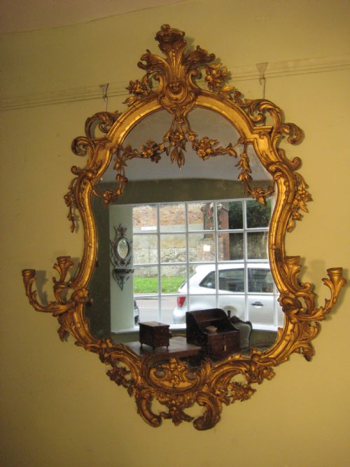 19TH CENTURY ROCOCO STYLE GIRANDOLE - ADDITIONAL PHOTO 9
