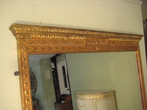 ENGLISH GILT OVERMANTLE - ADDITIONAL PHOTO 1
