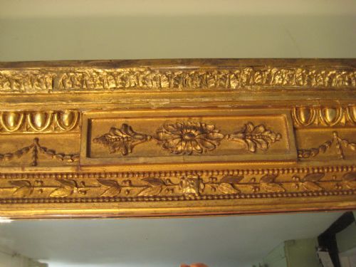 ENGLISH GILT OVERMANTLE - ADDITIONAL PHOTO 4