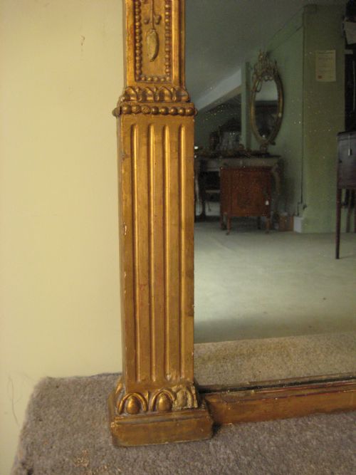 ENGLISH GILT OVERMANTLE - ADDITIONAL PHOTO 5