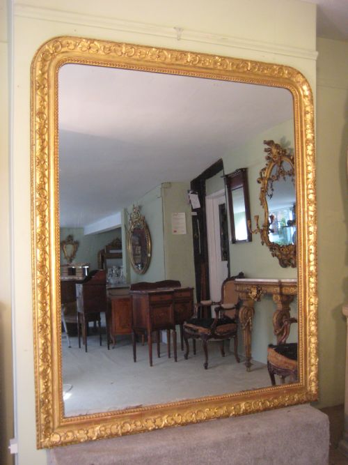 19th century french mirror - CATEGORY: ANTIQUE MIRRORS - DATED 1860
